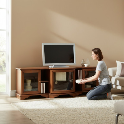 Klassieke onderkast tv-kast TV-kast RTV dressoir Landhuis Z1-RTV
