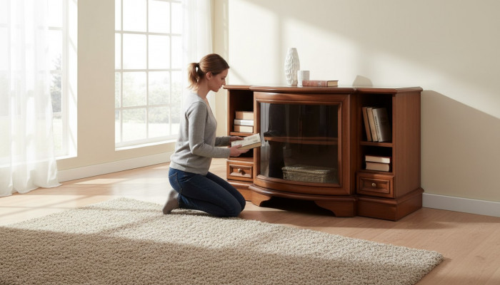 Klassieke onderkast RTV tv-meubel tv-kast dressoir Landhuis Z-RTV
