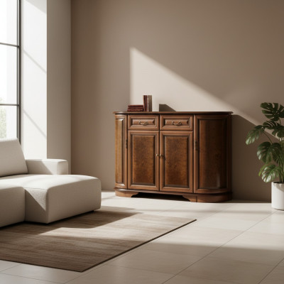 Klassiek dressoir Dressoirs Ladekast Zijdelings kast Landhuismodel Z-K4P