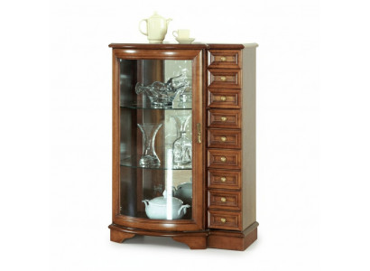 Klassieke vitrinekast ladekast commodes commodekast kast vitrinekast model Z-KS1