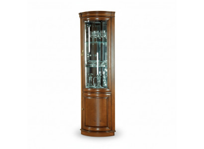 Klassieke vitrinekast Rustieke kast Glasvitrine vitrines Z-WN