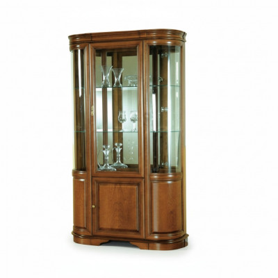 Klassieke vitrinekast Rustieke glazen kast MODEL Z-W1