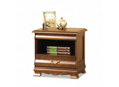 Klassieke nachtkastje massief houten console plank slaapkamer N-SzN