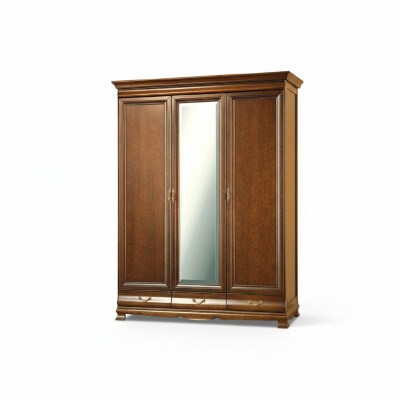 Klassieke kasten Kast Kastenwand Kledingkast Houten kast - Model N-3D