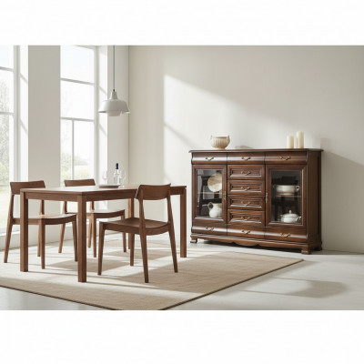 Klassieke ladekast bijzetkast commodes landelijke commodeschuurmodel N-K6B