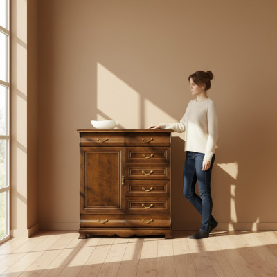 Klassiek dressoir bijzettafel dressoirs landhuis dressoir model N-K4B