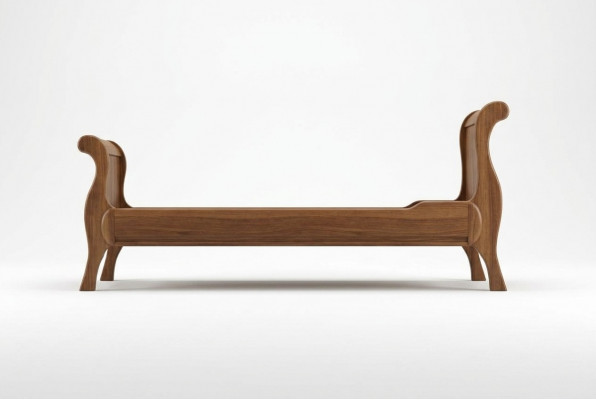 Echt hout massief koloniaal stijl bed 160/180x200cm bedden tweepersoonsbed nieuw huwelijk OB.