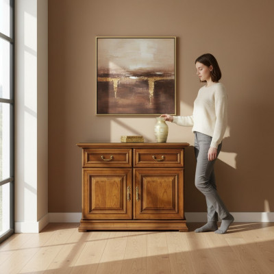 Klassieke commode commode kast massief dressoir apotheek Italy meubels nieuw