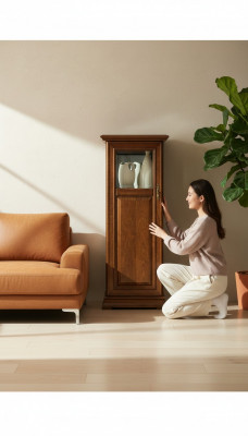 Klassiek dressoir Dressoirkast Vitrinekast Sideboard Massief Italië meubels Nieuw
