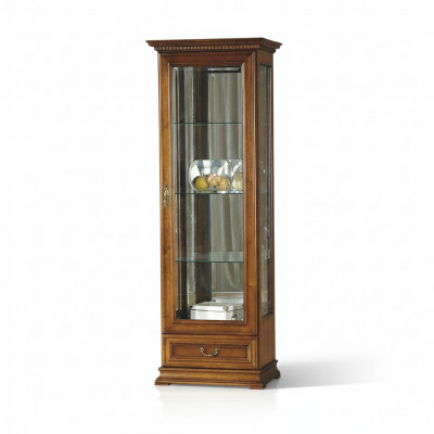 Klassieke vitrinekast vitrinekast vitrine kast glas verzamelaar museum R-W2.