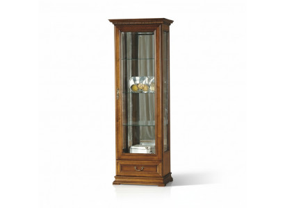 Klassieke vitrinekast vitrinekast vitrine kast glas verzamelaar museum R-W2.