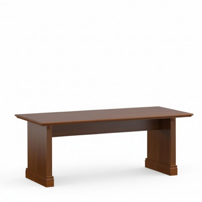 Klassiek kantoorbureau kantoormeubilair tafel kantoorchef bureaus echt hout BA - 19