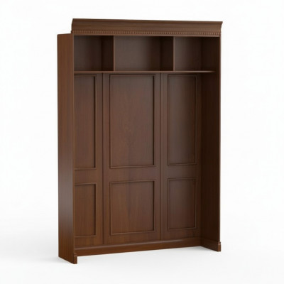 Klassiek paneel met wandplank en verlichting bedwand wandbekleding BA-17.