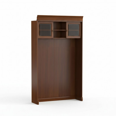 Klassieke paneel met wandplank en verlichting, bedwand bekleding BA-16