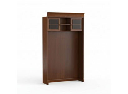 Klassieke paneel met wandplank en verlichting, bedwand bekleding BA-16