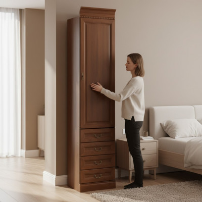 Klassieke kasten Kast Wandkast Vitrine Glazen kast Plank Model BA-10