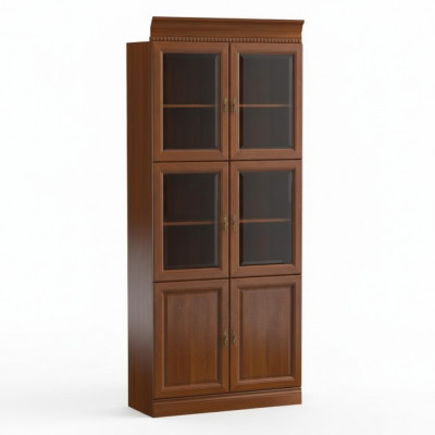 Klassieke kasten Kast Vitrine Vitrinekast Glas Wandkast Model BA-1