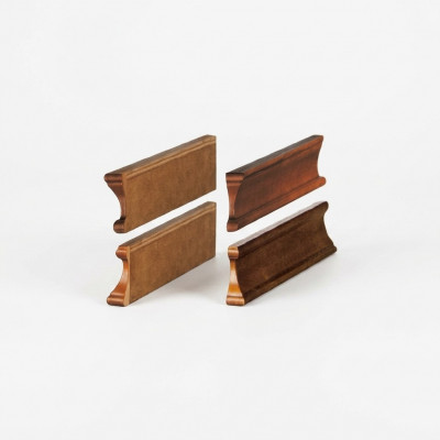 Klassieke kroonafsluiting set - afsluitelement voor boekenkast - kast SE-L4