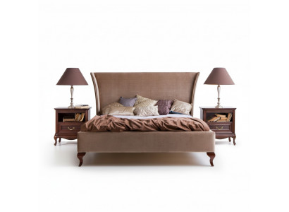 Klassiek bed Bedden Tweepersoonsbed Houten bed Landhuisstijl - Model CL-1