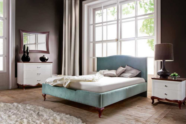 Designer bed Bed beds marriage bed double bed upholstered bed leather bed - Model CL-2