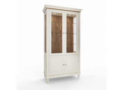 Klassieke vitrinekast commodes vitrines vitrinekast kast glazen kast FL-W2