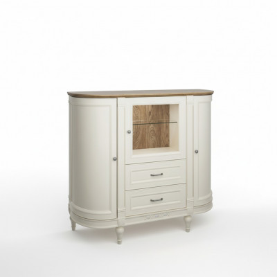 Klassieke commode vitrinekast commodes vitrinekast dressoir FL-KB