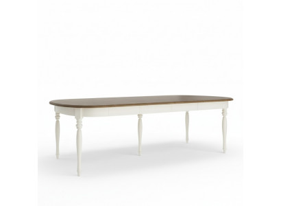 Grote tafel Eettafel Houten tafel Vergadertafel Uittrekbaar 290 cm Model FL-S1