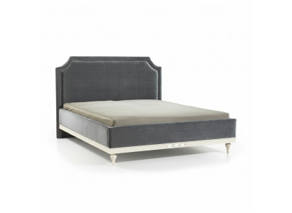 Ontwerper bedden echtelijk bed tweepersoonsbed gestoffeerd bed leren bed - Model FL-B2