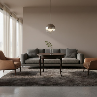 Klassieke massief houten Echte houten tafels Tafel Eettafel - Model ZB-8