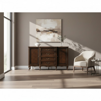 Klassiek dressoir Ladenkast Ladekast Antieke kast Sideboard W-K4Sz