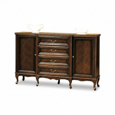 Klassiek dressoir Ladenkast Ladekast Antieke kast Sideboard W-K4Sz