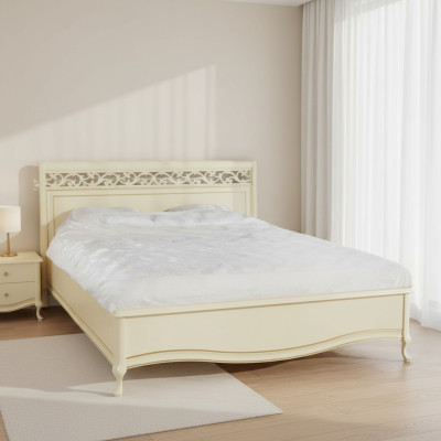 Bed Huwelijksbed Tweepersoonsbed Slaapkamer Houten bed Klassiek - Model V-AP-N Hout