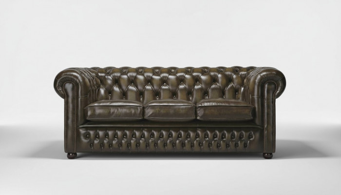 Chesterfield 3-zits XXL Stoffen Zitbank Sofa Bankstel Grote Banken 2016-06