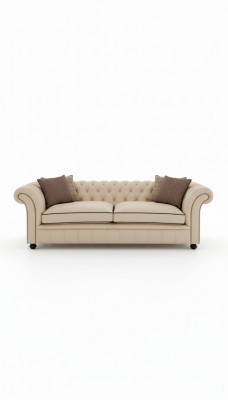 Chesterfield 3-zits XXL gestoffeerde zitbank sofa set grote banken 2016-28