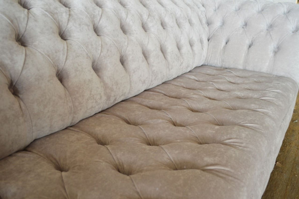 Chesterfield bank 4-zits XXL gestoffeerde design bankstellen bankstel