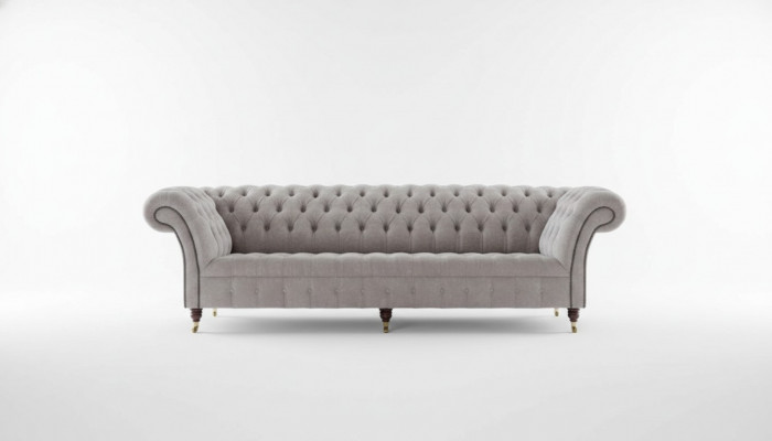 Chesterfield bank 4-zits XXL gestoffeerde design bankstellen bankstel
