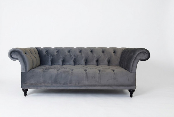 Chesterfield Sofa Bekleding Designer Banken Sofas Set Textiel Stof Textiel 1