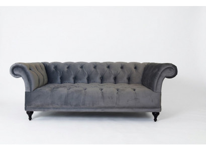 Chesterfield Sofa Bekleding Designer Banken Sofas Set Textiel Stof Textiel 1