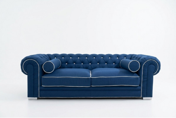 Chesterfield Sofa 3 ZITTER Bekleding Designer Banken Sofas Set SL Sofa 5
