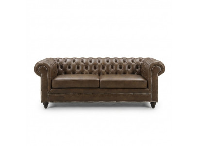 Chesterfield Sofa 3-ZITS Bekleding Designer Banken Sofa Set SL Sofa 8 Nieuw