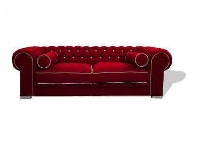 Chesterfield Sofa 3-zitter Bekleding Designer Banken Sofa's Set SL Sofa 21