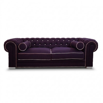 Chesterfield Sofa 3-ZITS Bekleding Designer Banken Sofa Set SL Sofa 27