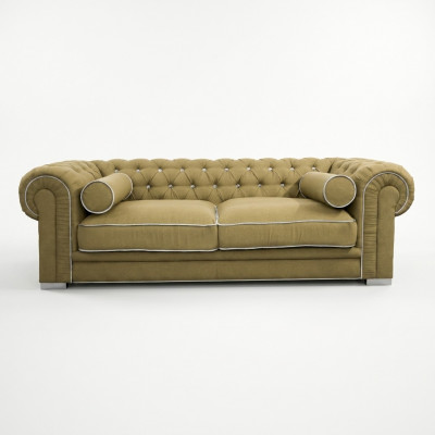 Chesterfield Sofa 3-zitter Bekleding Designer Banken Sofa's Set SL Sofa 29