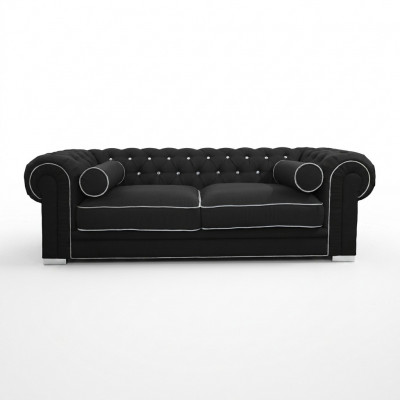Chesterfield Sofa 3-ZITS Beklede Designer Banken Sofagarnituur SL Sofa 33