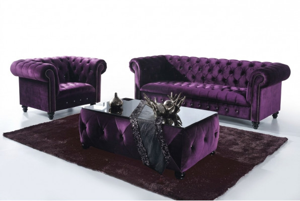 Chesterfield Sofa 3-ZITS Bekleding Designer Banken Zitzakken SL Sofa 36