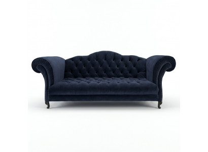 Chesterfield Sofa 3 ZITTER Stoff Designer Banken Sofa Set SLIII Bank №2