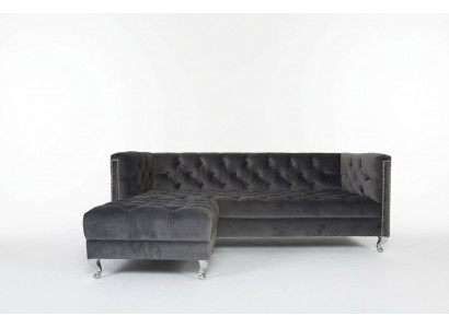 Chesterfield Sofa 3-Zits Bekleding Designer Banken Sofa's Set SLIII Bank №3