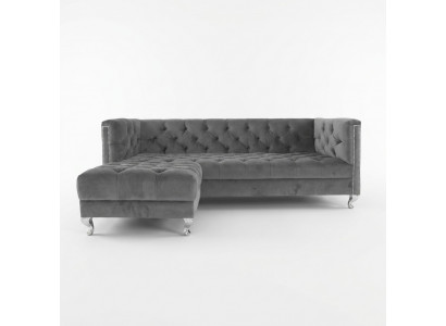 Chesterfield Sofa 3-ZITS Bekleding Designer Banken Sofas Set SLIII Sofa №6