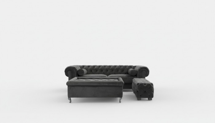 Chesterfield Sofa Bekleding Designer Banken Sofas Set Bank SLIII Sofa №18