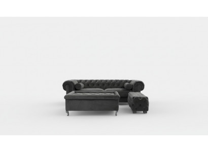 Chesterfield Sofa Bekleding Designer Banken Sofas Set Bank SLIII Sofa №18